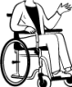 wheelchair illustration