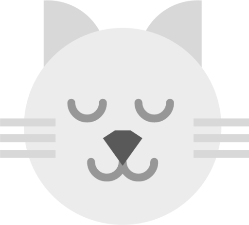 white cat icon