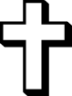 white latin cross emoji