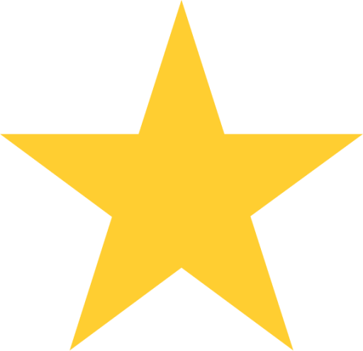 white medium star