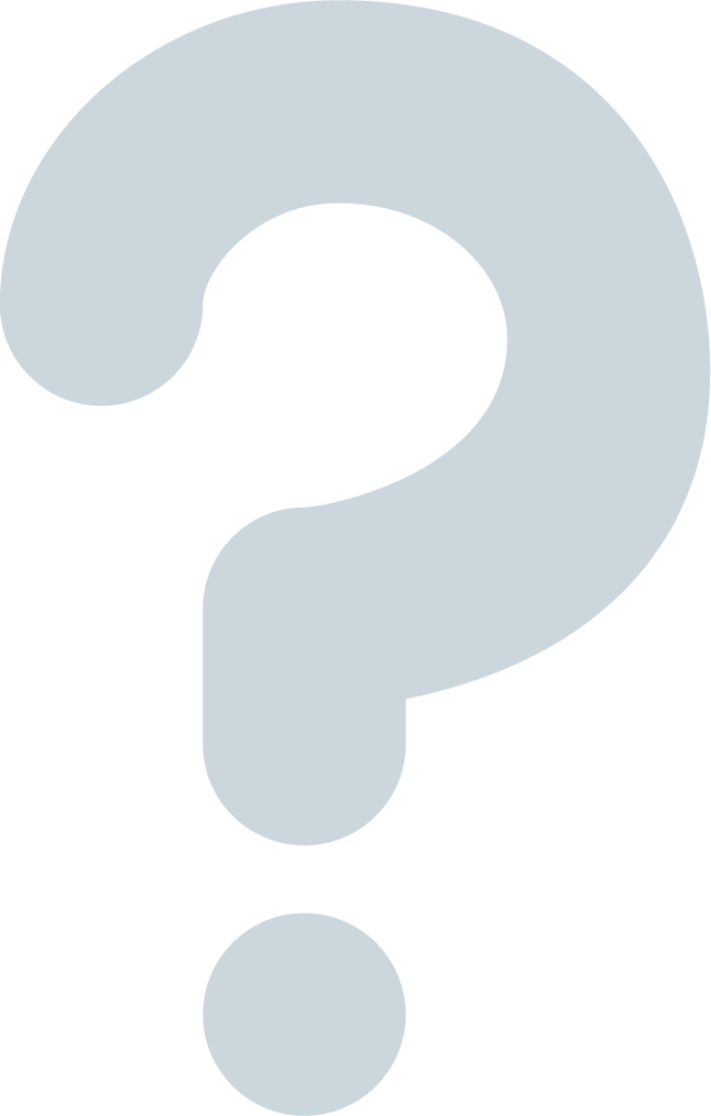 white question mark ornament emoji