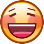 white smiling face (smiley) emoji
