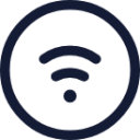 wifi circle icon