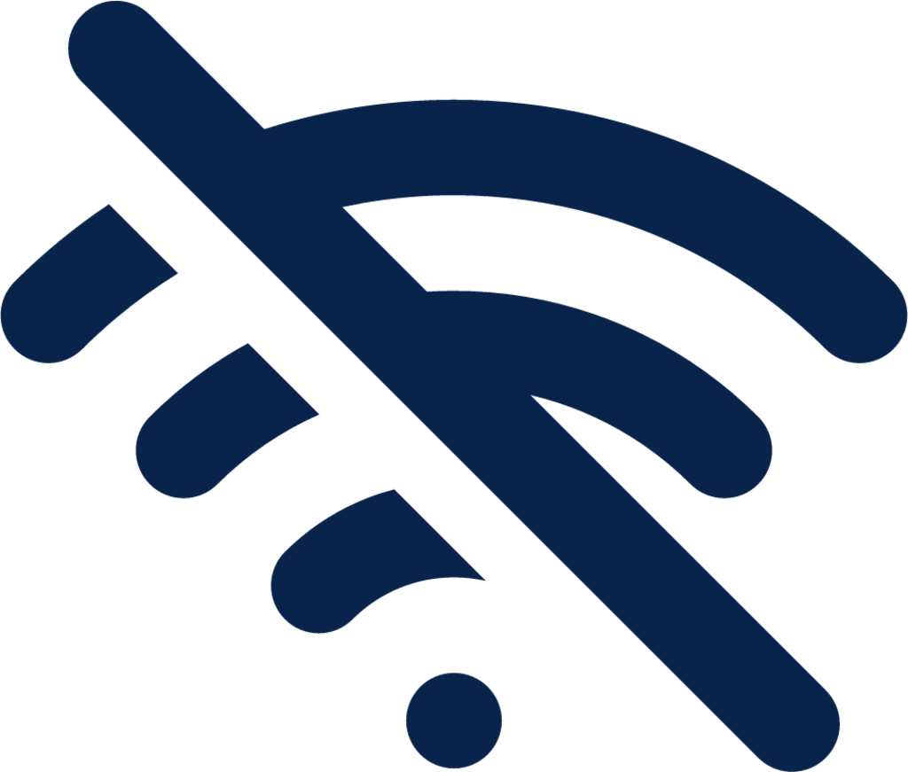wifi off line device icon