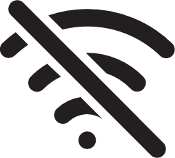 wifi off outline icon