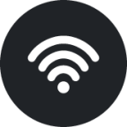 wifi (rounded filled) icon
