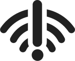 WiFi Warning icon