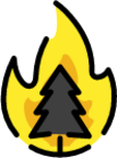 wild fire emoji