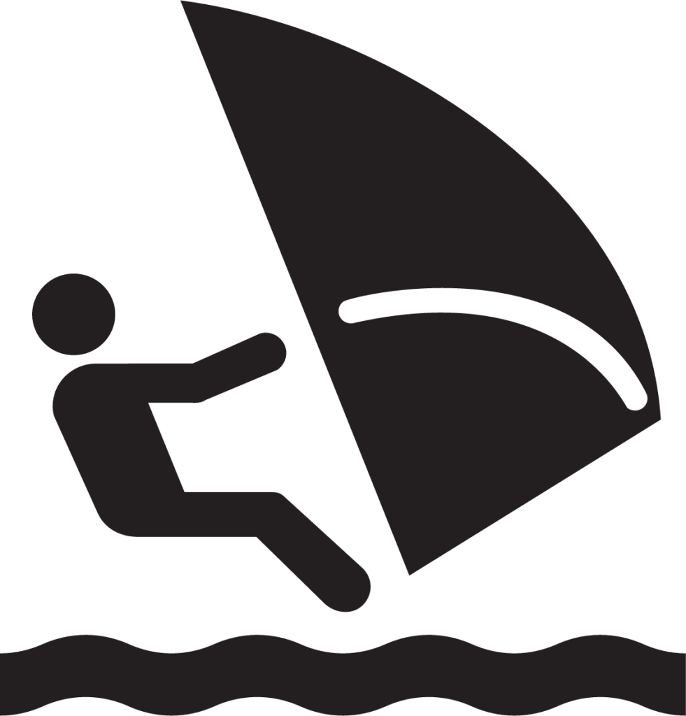 wind surfing icon