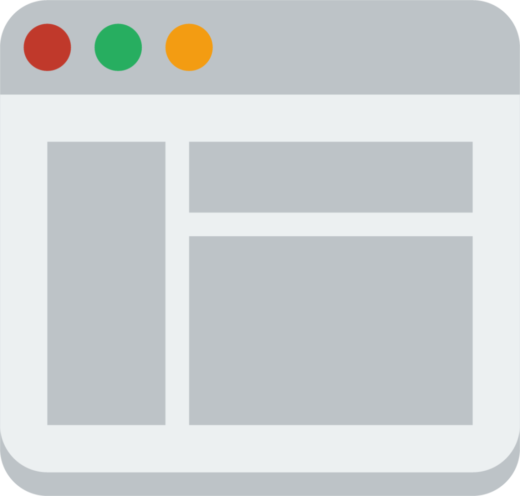 window layout icon