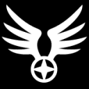 winged emblem icon
