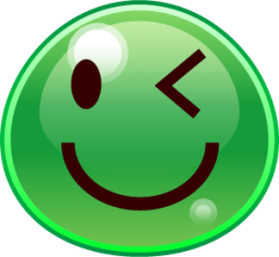 wink (slime) emoji