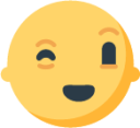 winking face emoji