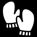 winter gloves icon