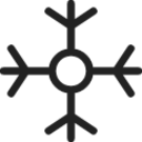 Winter light icon