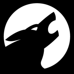 wolf howl icon