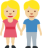 woman and man holding hands: medium-light skin tone emoji