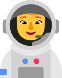 woman astronaut default emoji