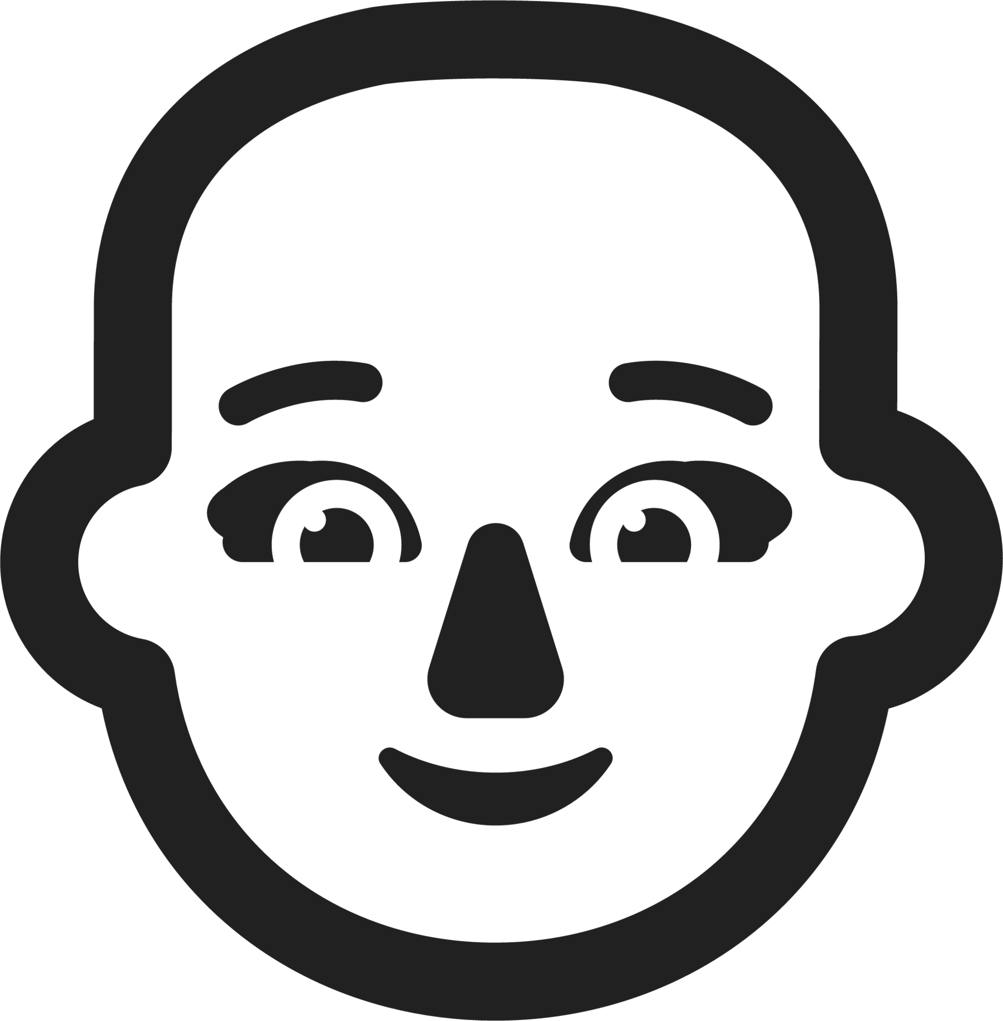 woman bald emoji