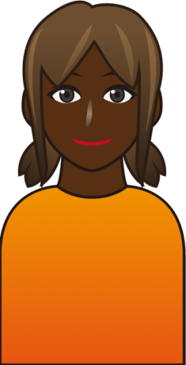 woman (black) emoji