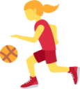 woman bouncing ball emoji
