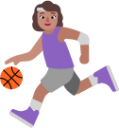 woman bouncing ball medium emoji