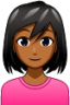 woman (brown) emoji