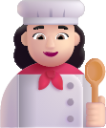 woman cook light emoji