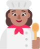 woman cook medium emoji