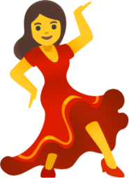 woman dancing emoji