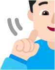 woman deaf light emoji