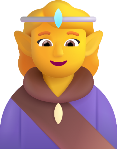 woman elf default emoji