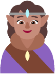 woman elf medium emoji