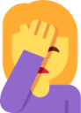 woman facepalming emoji
