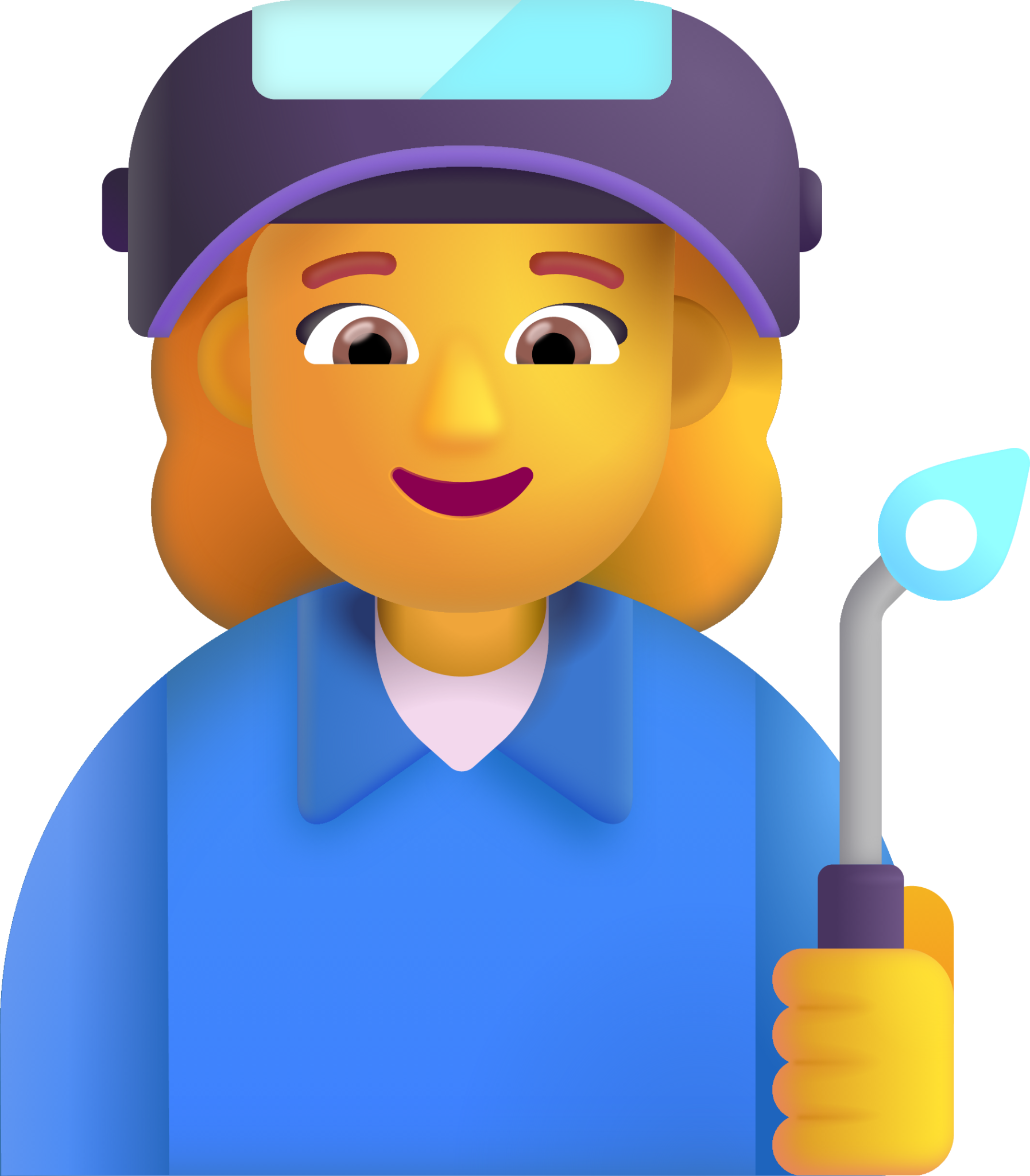 woman factory worker default emoji