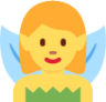 woman fairy emoji