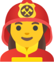 woman firefighter emoji
