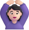 woman gesturing ok light emoji