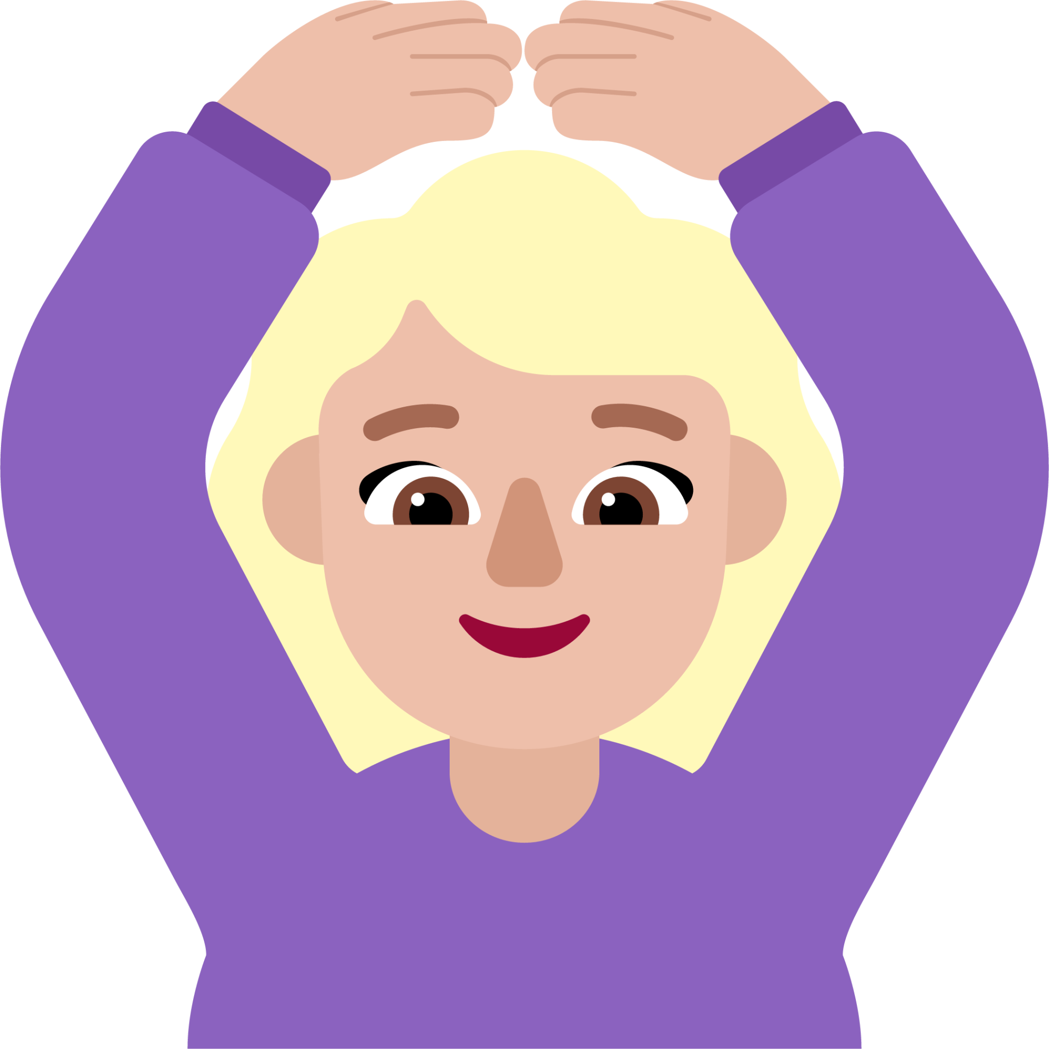 woman gesturing ok medium light emoji