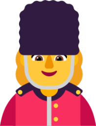 woman guard default emoji