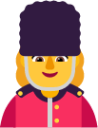 woman guard default emoji