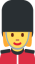woman guard emoji
