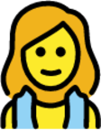 woman in steamy room emoji