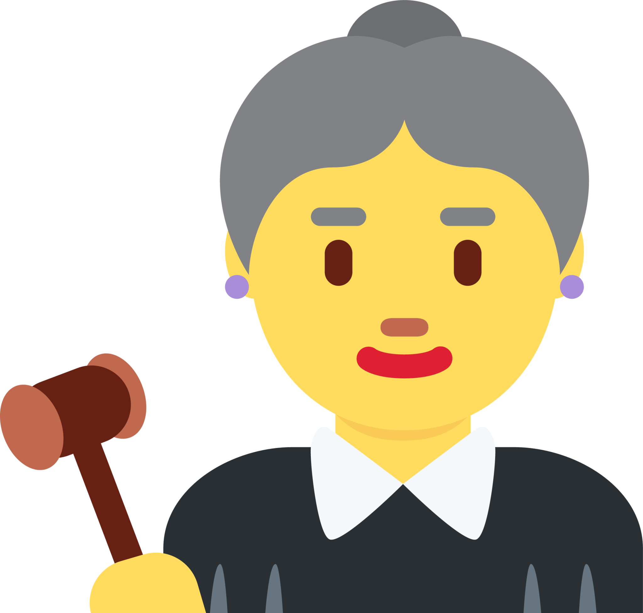 woman judge emoji