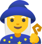 woman mage emoji