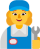 woman mechanic default emoji