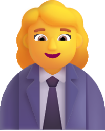 woman office worker default emoji