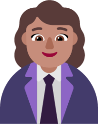 woman office worker medium emoji