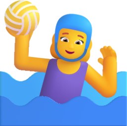 woman playing water polo default emoji