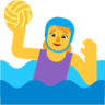 woman playing water polo default emoji